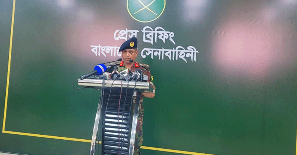 সরকারের সঙ্গে সেনাবাহিনীর কোনো মতপার্থক্য হয়নি: সেনা সদর