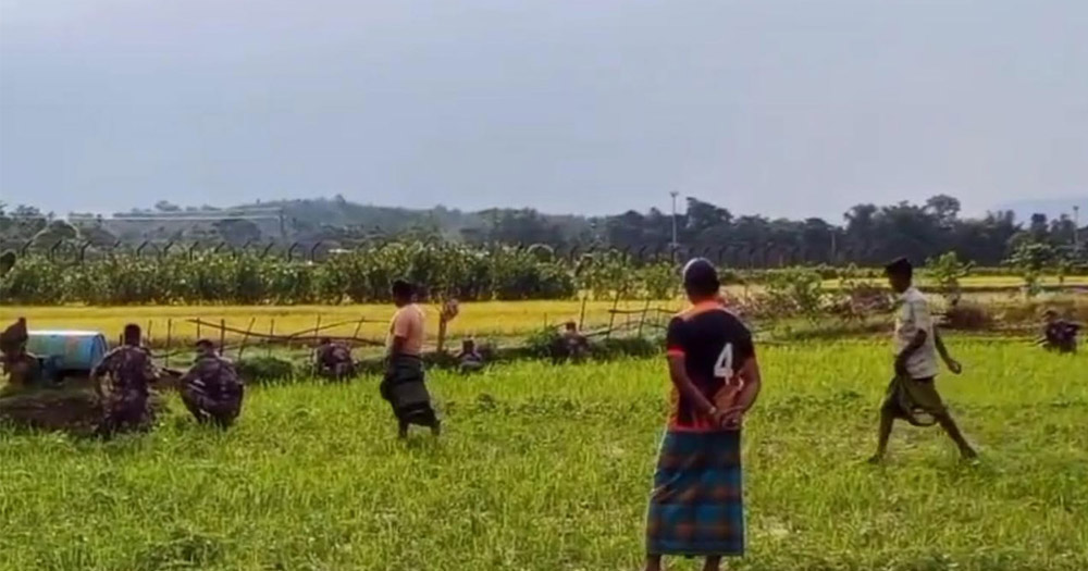 পুশ ইন‌কে কেন্দ্র ক‌রে সীমা‌ন্তে উত্তেজনা, বিএসএফের গু‌লি