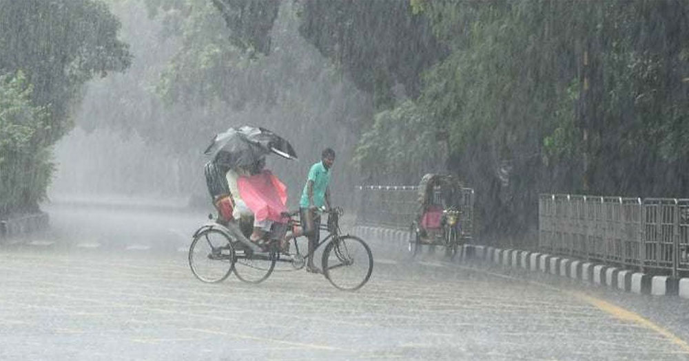 রোববার দেশজুড়ে অতি ভারী বৃষ্টিপাতের আভাস