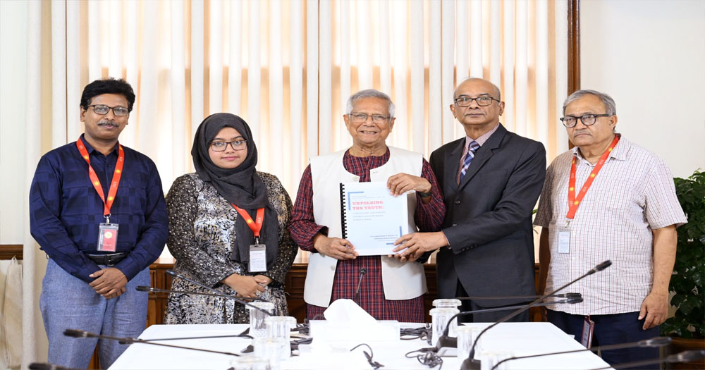 গুম সংক্রান্ত প্রতিবেদন ওয়েবসাইট ও বই আকারে প্রকাশের ব্যবস্থা করতে হবে : প্রধান উপদেষ্টা
