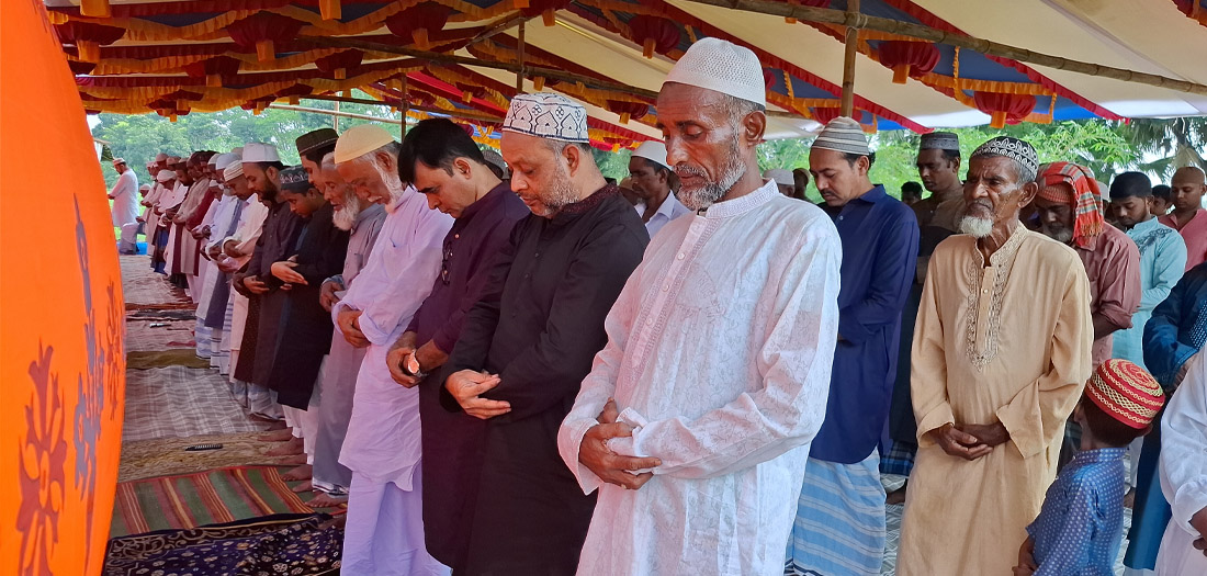 মাদারীপুরে ঈদুল আযহা উদযাপন