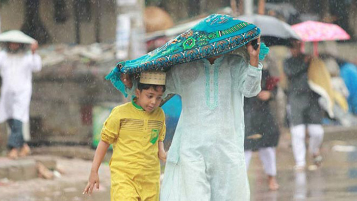 ঈদের দিন ভ্যাপসা গরম ও ৩ বিভাগে বৃষ্টির পূর্বাভাস