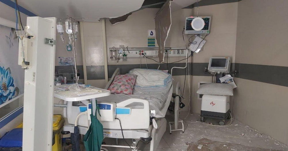 হাসপাতালে হামলা, ইসরাইলের বিরুদ্ধে ‘যুদ্ধাপরাধের’ অভিযোগ তেহরানের