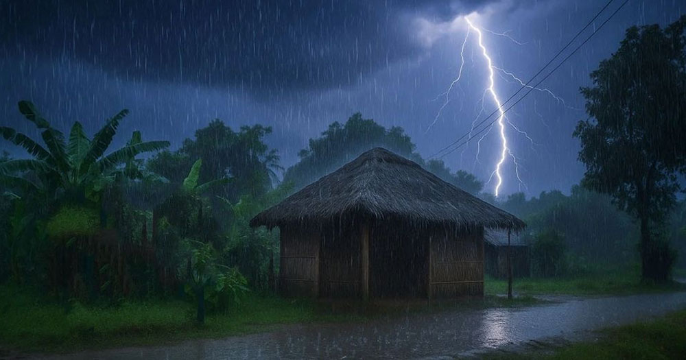 টানা পাঁচ দিন বজ্রবৃষ্টির আভাস, কমবে তাপমাত্রা