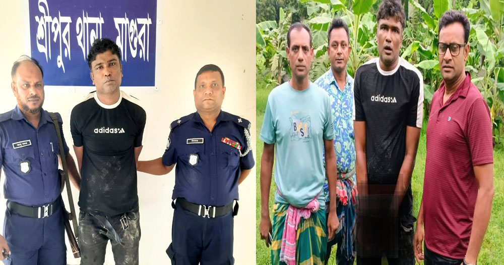 মাগুরার শ্রীপুরে পুলিশের বিশেষ অভিযানে মাদক সম্রাট রাব্বী আটক