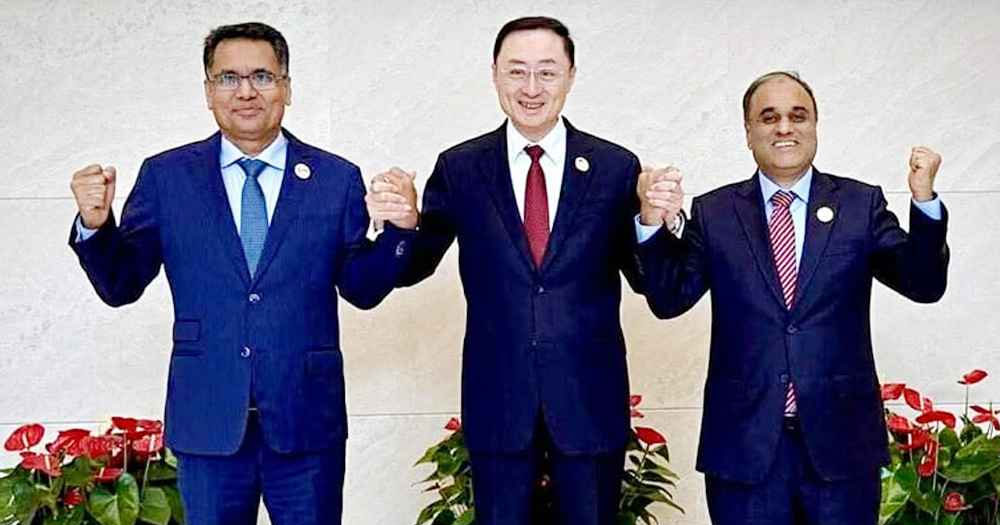 ত্রিপক্ষীয় নতুন জোটে বাংলাদেশ-চীন-পাকিস্তান, পররাষ্ট্রসচিব পর্যায়ের বৈঠক
