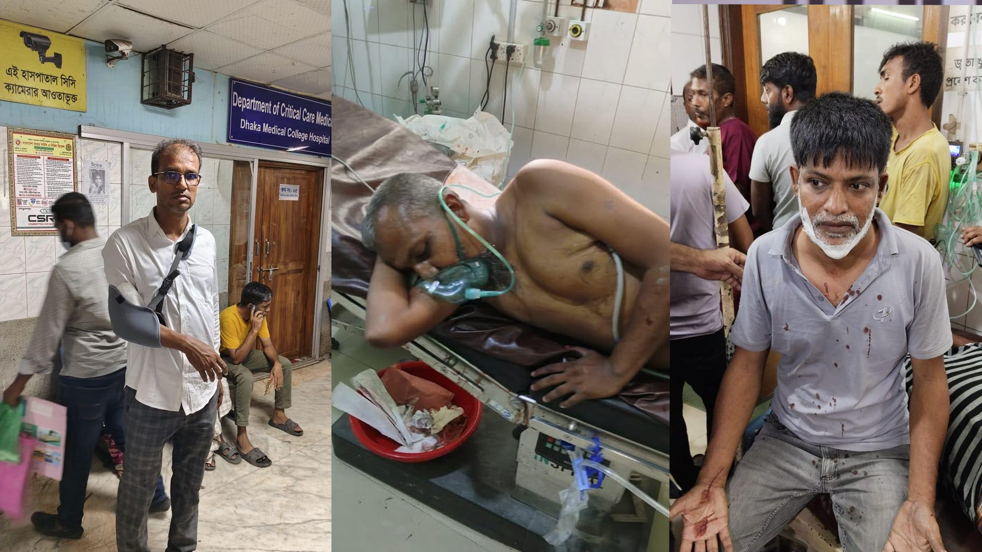 নগর ভবনে ইশরাককে মেয়রের দায়িত্ব বুঝিয়ে দেওয়ার দাবিতে আন্দোলনরতদের ওপর হামলা
