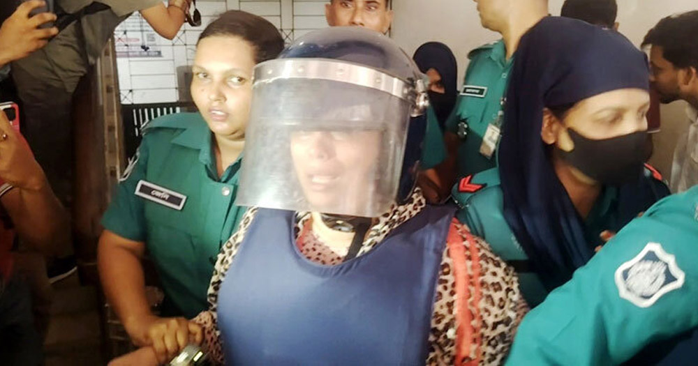 সাবেক এমপি সাবিনা আক্তার তুহিন রিমান্ডে