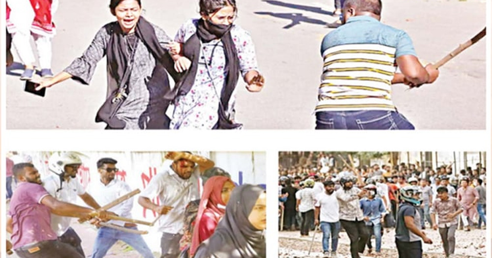 ১৫ জুলাই : কোটা সংস্কার আন্দোলনে ছাত্রলীগের হামলা, রণক্ষেত্র ঢাবি