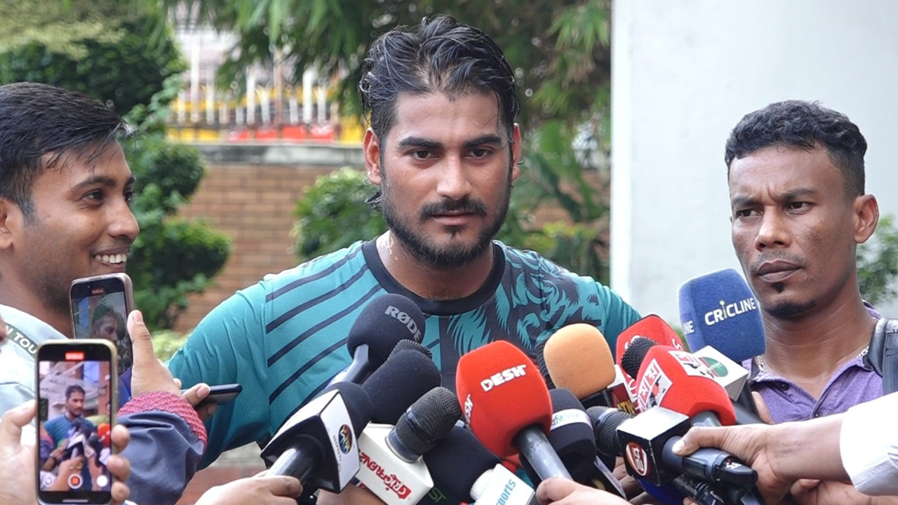 ছুটির দিনেও অনুশীলনে নাইম শেখ, লক্ষ্য পাকিস্তান সিরিজ