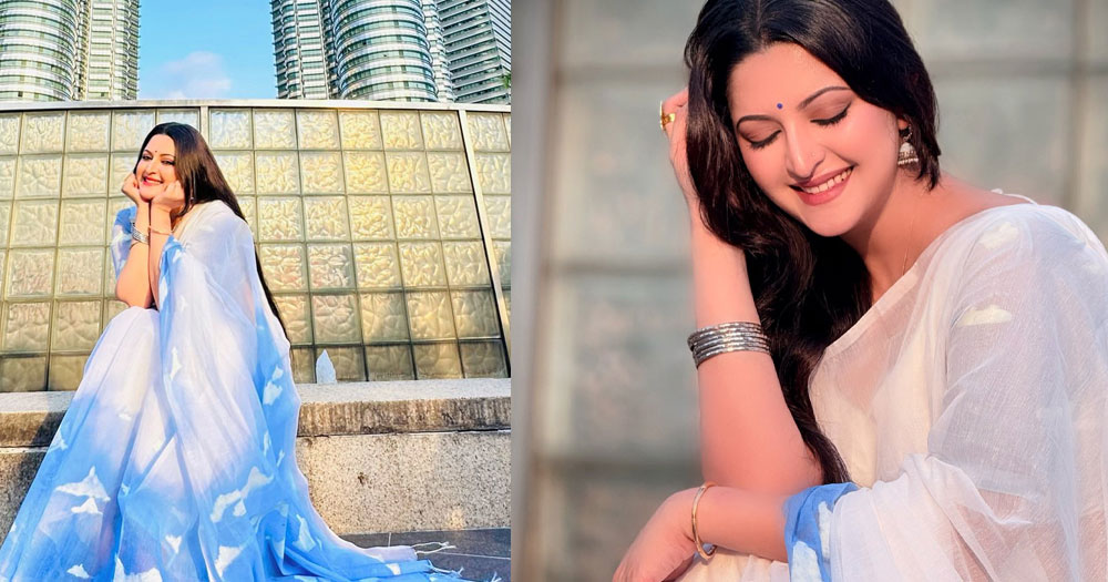 শুদ্ধ সাদা এক মেয়ের জীবন, ছবির ক্যাপশনে নিজের গল্প বললেন পরীমণি