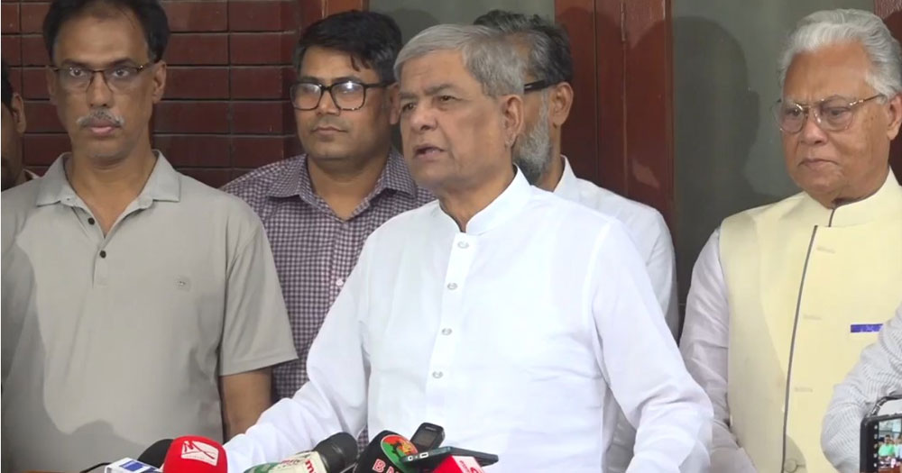 খায়রুল হকের দৃষ্টান্তমূলক শাস্তি দাবি মির্জা ফখরুলের