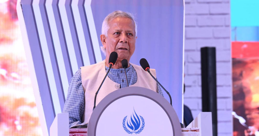 জুলাই আমাদের পুনর্জন্মের মাস, শুধু স্বৈরাচার মুক্তির মাস নয় : প্রধান উপদেষ্টা
