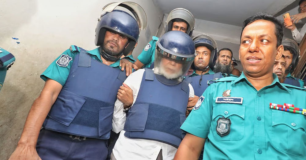 সাবেক প্রধান বিচারপতি এ বি এম খায়রুল হক ৭ দিনের রিমান্ডে