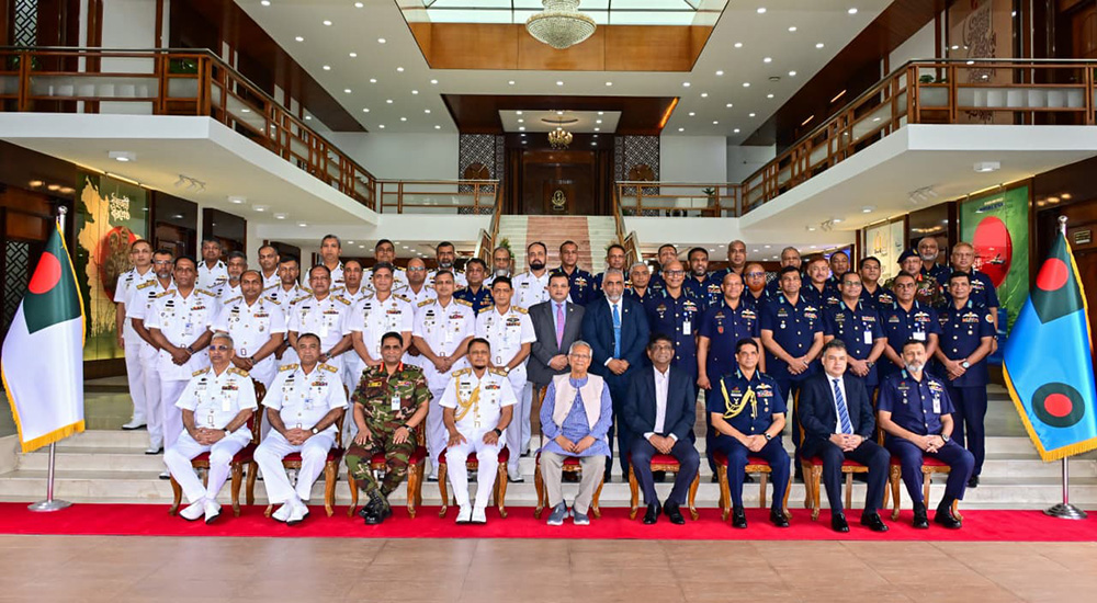 নৌবাহিনী ও বিমানবাহিনী নির্বাচনী পর্ষদের উদ্বোধন করলেন প্রধান উপদেষ্টা