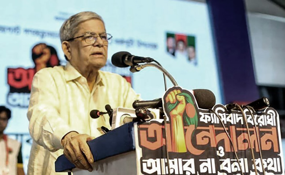 গণতন্ত্রের উত্তরণ যেন সঠিকমতো না হয় সেজন্য ষড়যন্ত্র ও চক্রান্ত চলছে : মির্জা ফখরুল