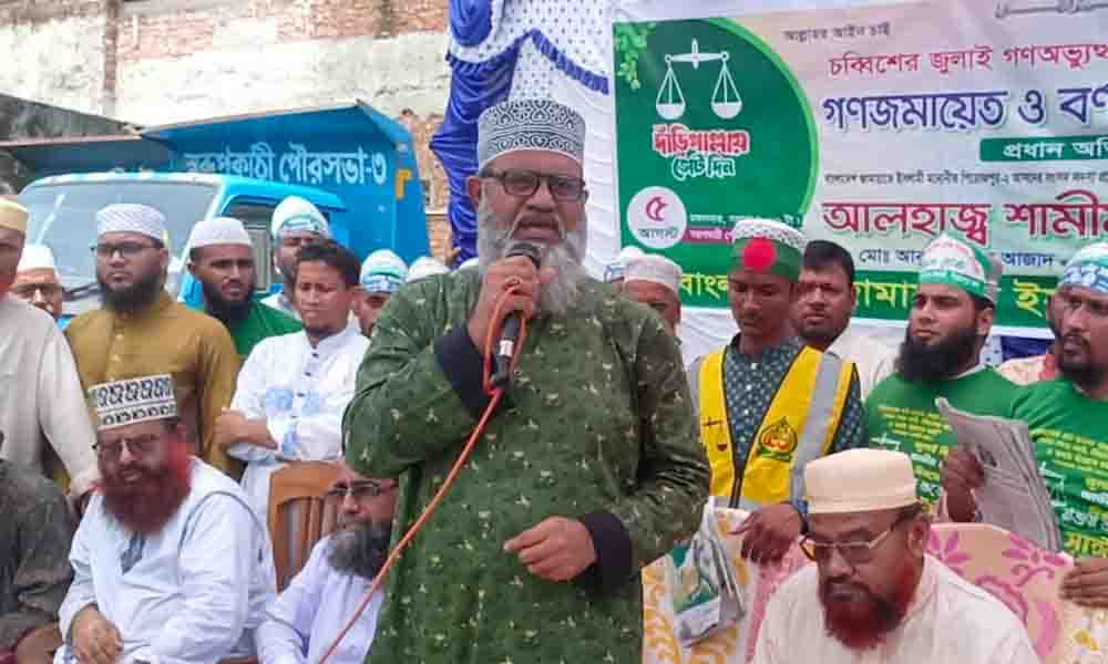 মুজিব স্বাধীনতার স্থপতি, কিন্তু তার পরিবারের লোকজন চোর : শামীম সাঈদী
