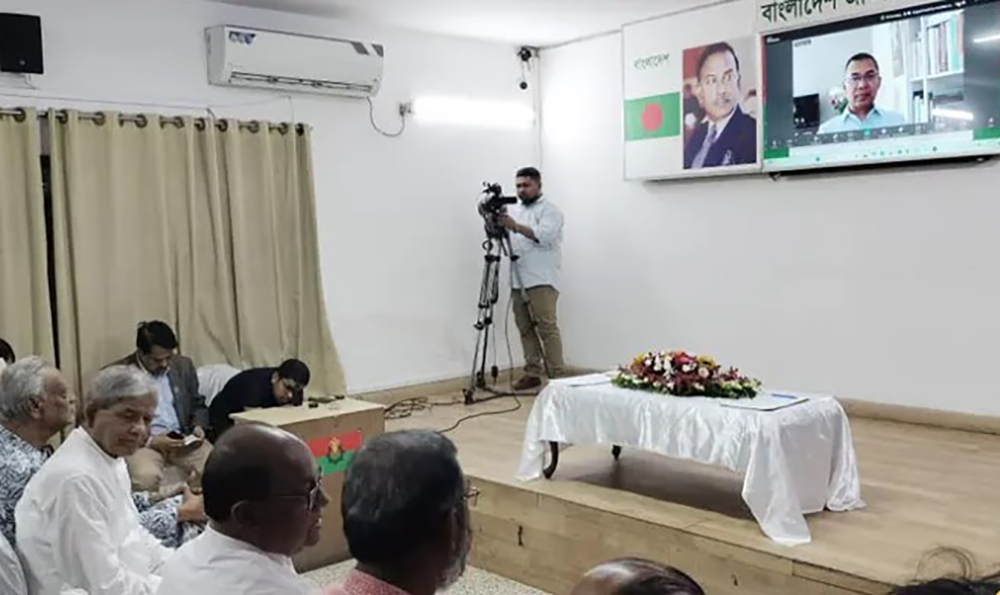 নির্বাচনের মধ্য দিয়ে কল্যাণ রাষ্ট্র গড়ে তুলতে পারবো : তারেক রহমান