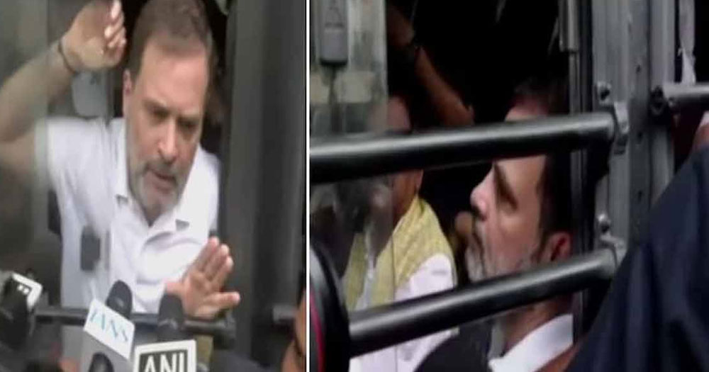 ভারতে রাহুল ও প্রিয়াঙ্কা গান্ধী আটক