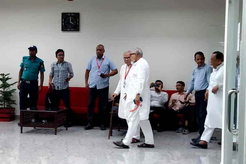 সিইসির সঙ্গে বৈঠকে বিএনপির প্রতিনিধি দল