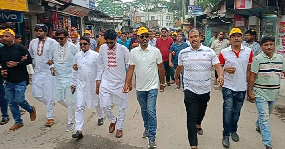 বোয়ালমারীতে স্বেচ্ছাসেবক দলের প্রতিষ্ঠাবার্ষিকী উদযাপন