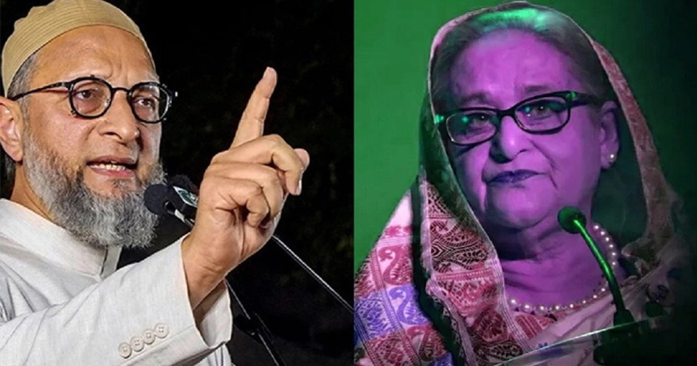 ভারত থেকে বাংলাদেশিদের তাড়াতে হলে হাসিনাকে দিয়ে শুরু করুন: ওয়েইসি