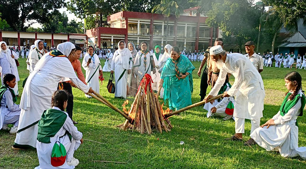 শ্রীপুরে গার্ল গাইডস এর ওয়ান ডে ক্যাম্প অনুষ্ঠিত