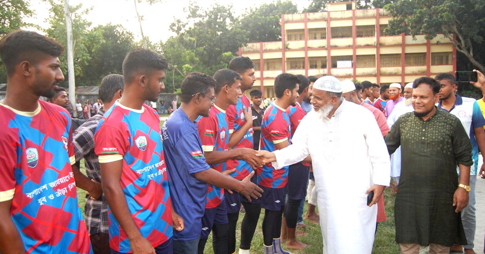 আবিদুর রহমান সোহেল ফুটবল টুর্নামেন্টে টাইব্রেকারে জয়ী গোকুল ও রাজাপুর ইউনিয়ন