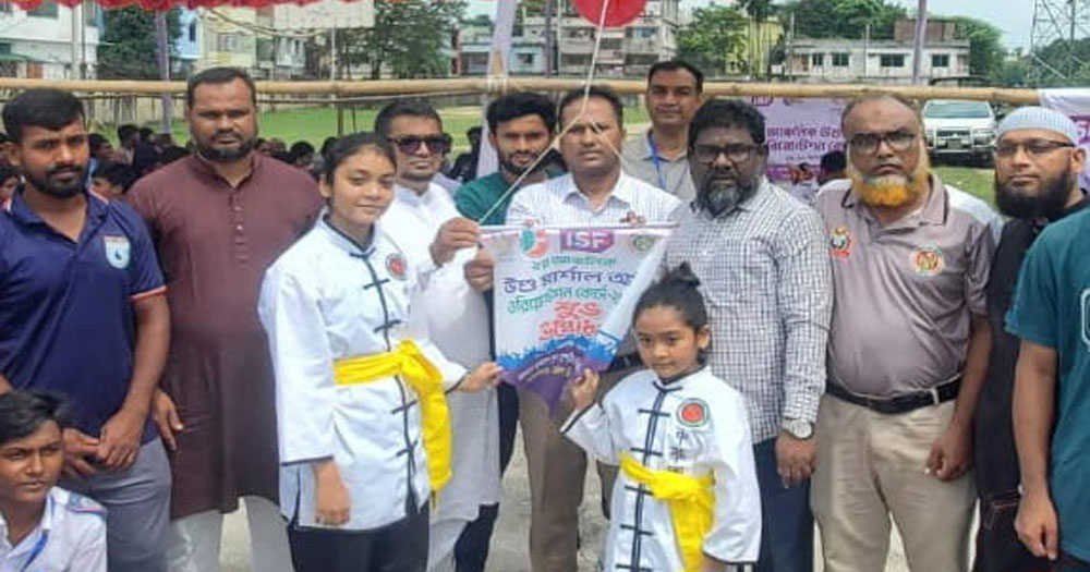 বগুড়ায় উশু মার্শাল আর্ট ওরিয়েন্টেশন কোর্সের উদ্বোধন