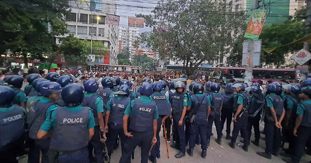 জাপা কার্যালয়ের সামনে ফের উত্তেজনা