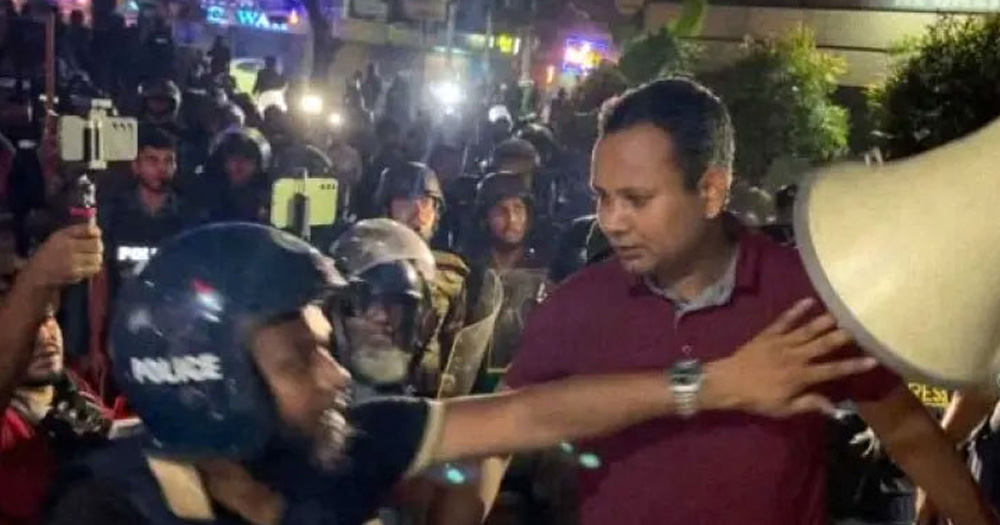 পোলো-শার্ট পরিহিত যুবক ডিবির কেউ নয়: ডিবি প্রধান