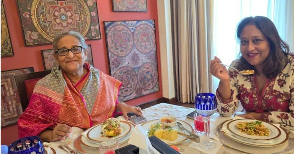 দিল্লিতে যে বাড়িতে বসবাস করছেন হাসিনা, পাশেই সিআরআই অফিস