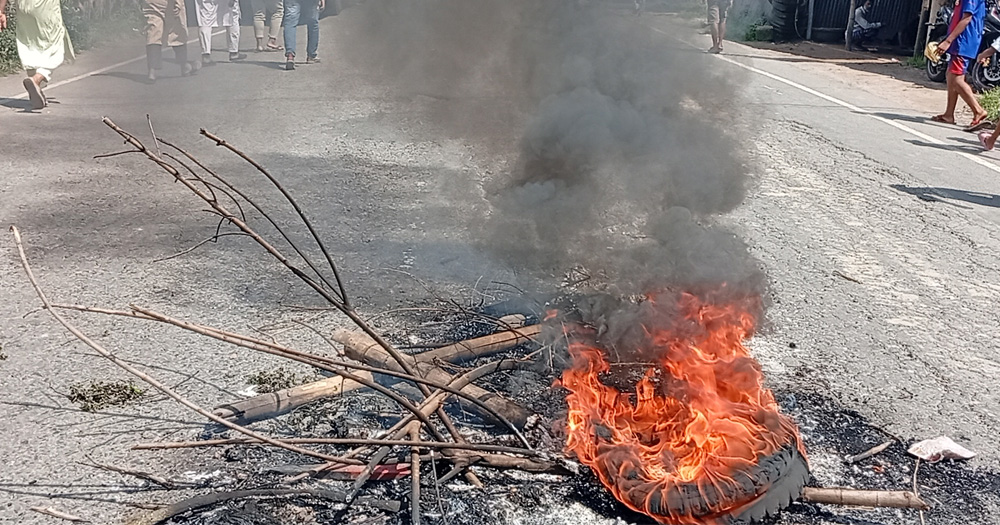 ভাঙ্গা-ফরিদপুর-খুলনা মহাসড়কে যান চলাচল বন্ধ