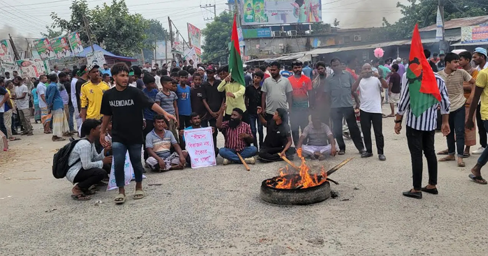 পাবনা ও ব্রাহ্মণবাড়িয়ায় মহাসড়ক অবরোধ
