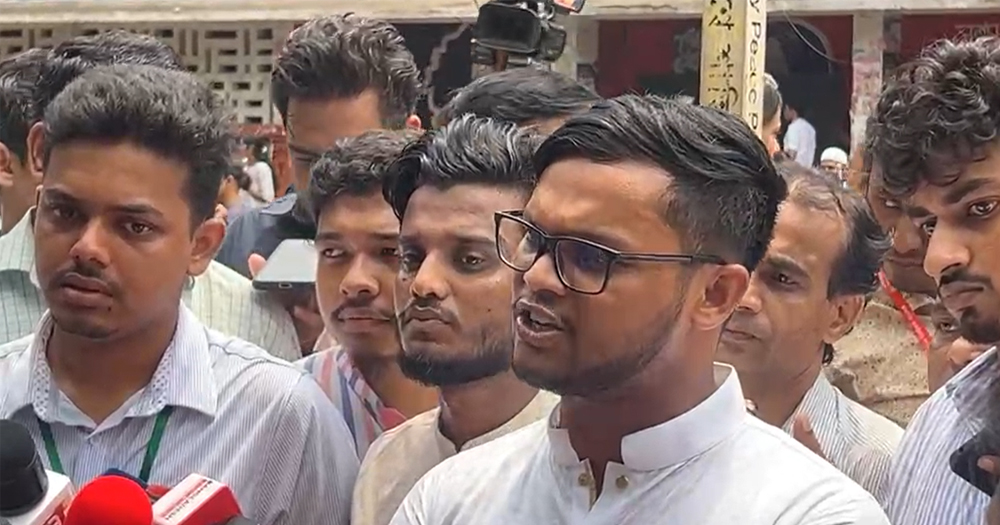 ভোট কারচুপি নিয়ে সংবাদ সম্মেলন বাকেরের