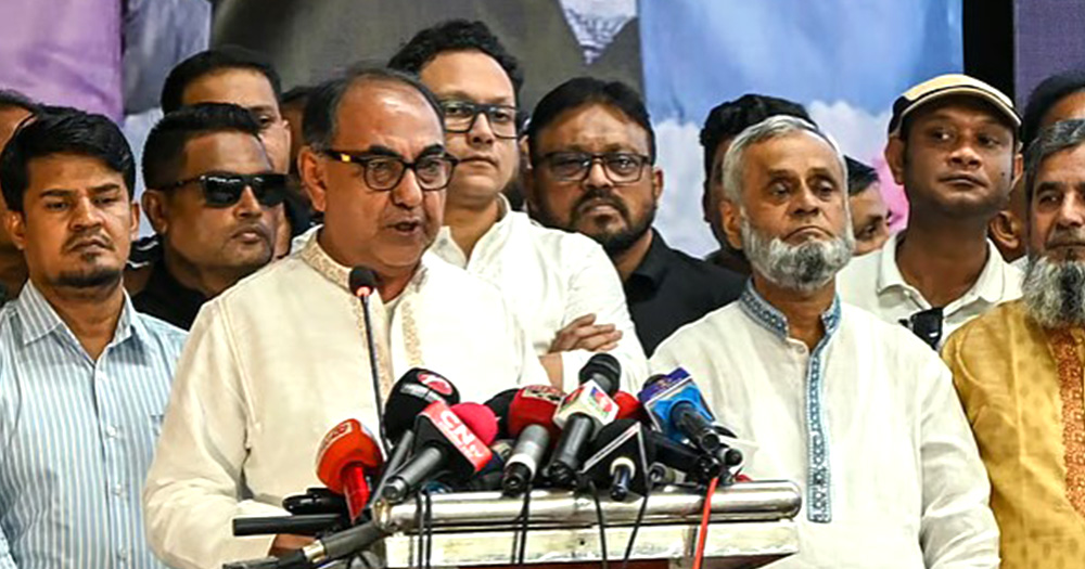 আ.লীগের সঙ্গে আতাত করে ছাত্রলীগের সব ভোট নিয়ে নিয়েছে শিবির : মির্জা আব্বাস
