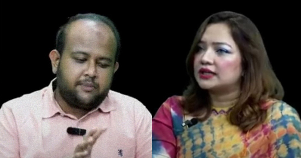 শিক্ষক মোনামির কাছে দুঃখ প্রকাশ করলেন ছাত্রদল নেতা হামিম