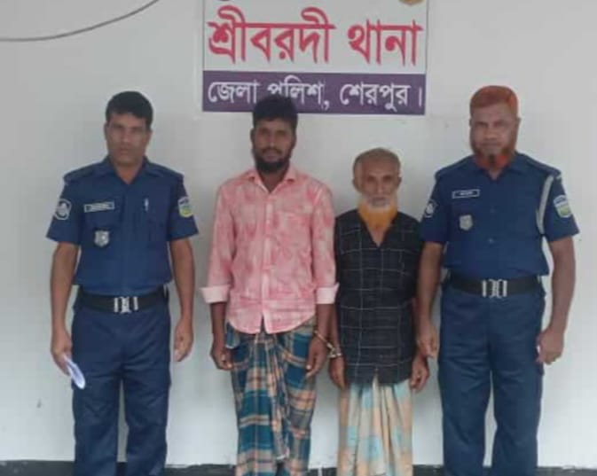 শেরপুরে প্রতিবন্ধী শিশুকে ধর্ষণ চেষ্টার অভিযোগে বৃদ্ধসহ গ্রেপ্তার ২