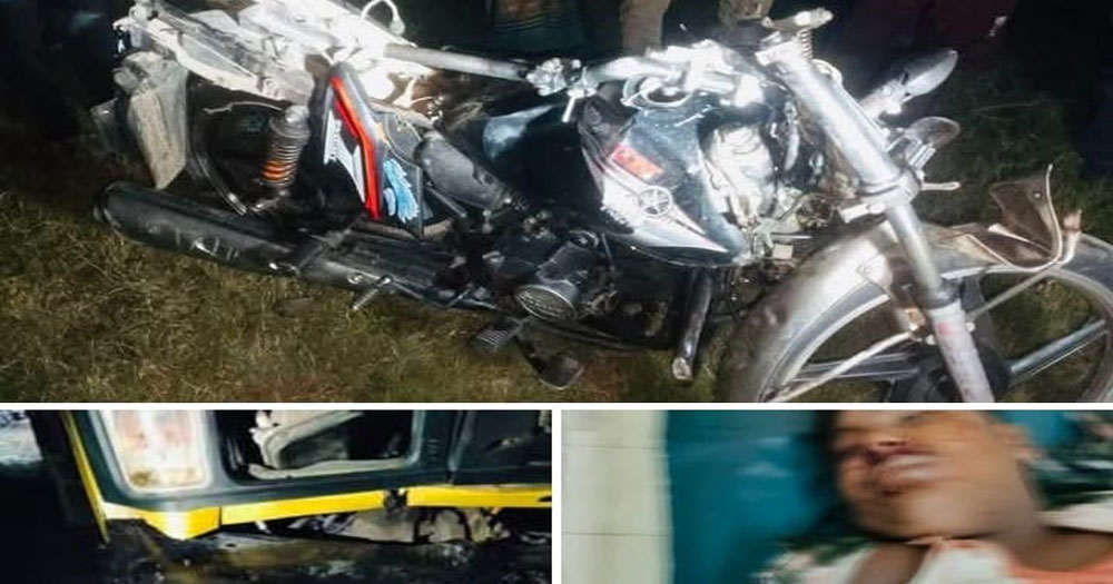 যশোর-কলকাতা রোডে ট্রাকের সঙ্গে সংঘর্ষে মোটরসাইকেল আরোহী নিহত, আহত ১