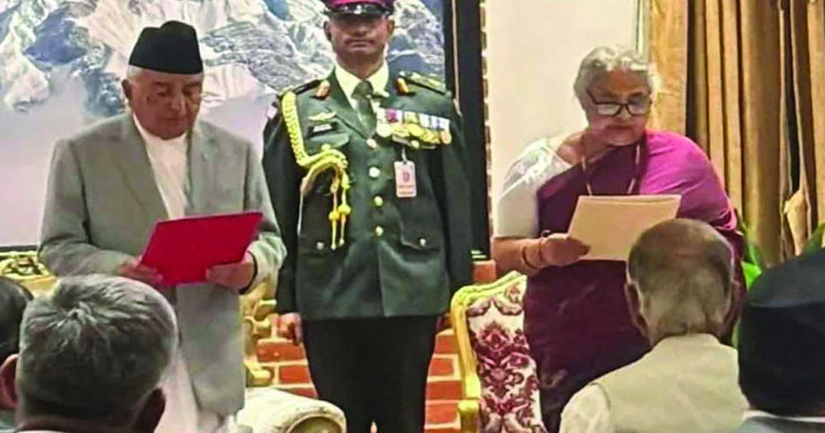 নেপালে অন্তর্বর্তী সরকারে যুক্ত হলেন ৩ মন্ত্রী, মন্ত্রিসভা সর্বোচ্চ ১৫ জনের
