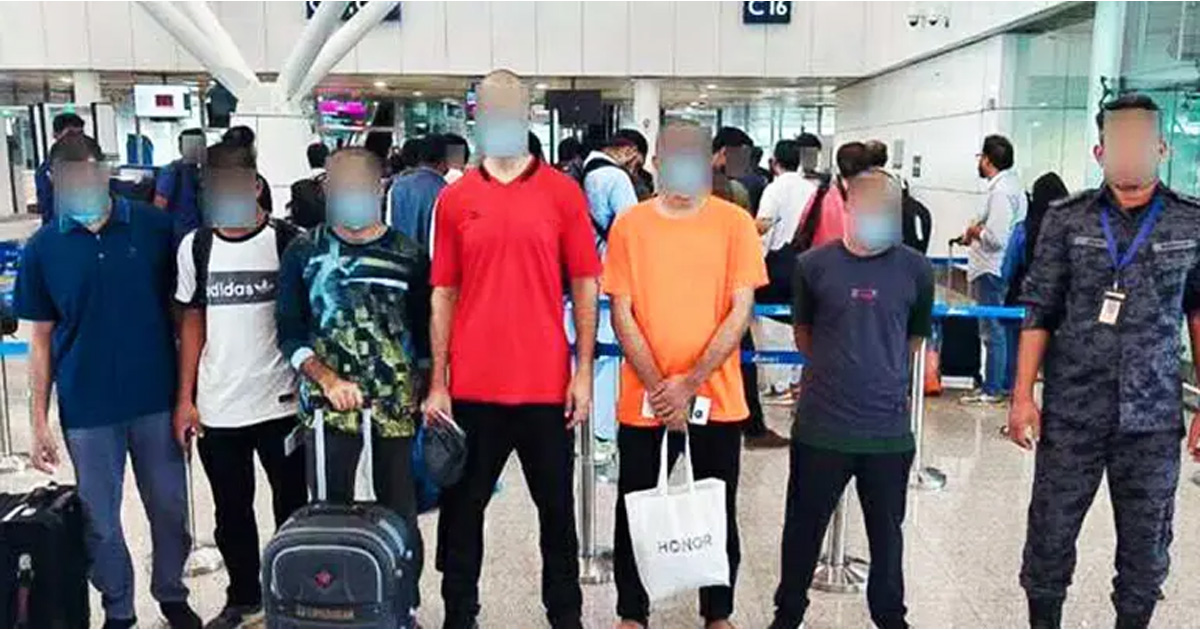 গ্রেপ্তার ৩৪ বাংলাদেশিসহ ১৭৬ বিদেশিকে ফেরত পাঠাল মালয়েশিয়া