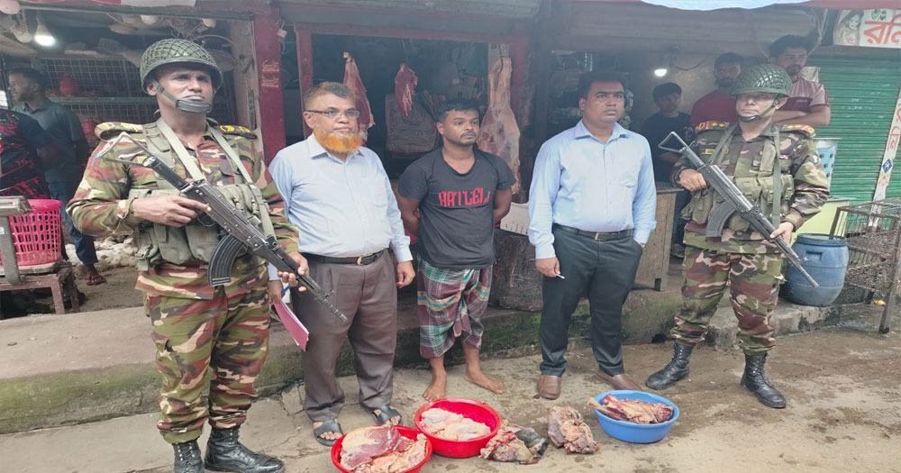 চাঁদপুরে ৮ ব্যবসা প্রতিষ্ঠানকে জরিমানা