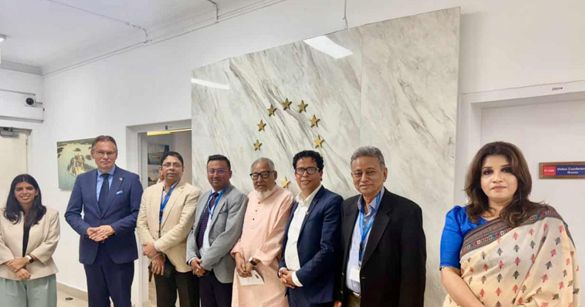 ইউরোপীয় পার্লামেন্টের প্রতিনিধি দলের সঙ্গে বিএনপির বৈঠক