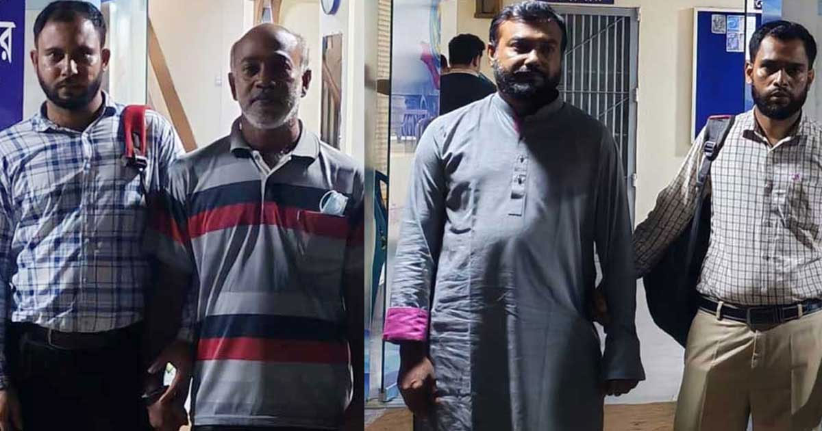 সাইফুজ্জামান চৌধুরীর বাংলাদেশি এজেন্ট আব্দুল আজিজ ও উৎপল গ্রেপ্তার