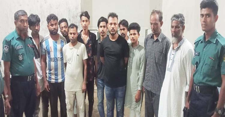 ঝটিকা মিছিলের প্রস্তুতিকালে আওয়ামী লীগের ১১ নেতাকর্মী গ্রেপ্তার