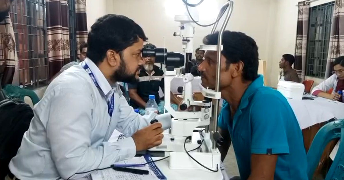 মাগুরার শ্রীপুরে বিনামূল্যে চক্ষু চিকিৎসা ক্যাম্প অনুষ্ঠিত