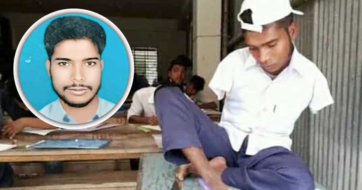 হাত না থাকায় এনআইডি কার্ড জুটছে না জসিমের