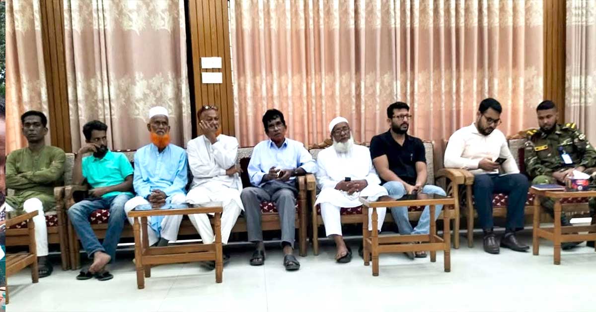 ভাঙ্গার দুই ইউনিয়নের ‘সীমানা আন্দোলন’ নিয়ে মত বিনিময়