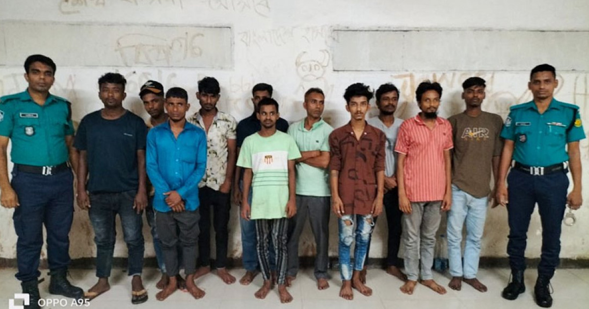 মোহাম্মদপুরে বিভিন্ন অপরাধে গ্রেপ্তার ১২