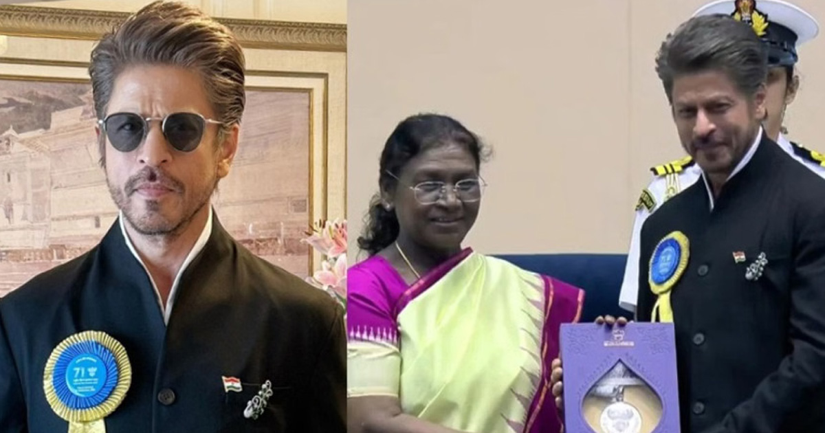 প্রথমবার জাতীয় চলচ্চিত্র পুরস্কার পেয়েছেন শাহরুখ